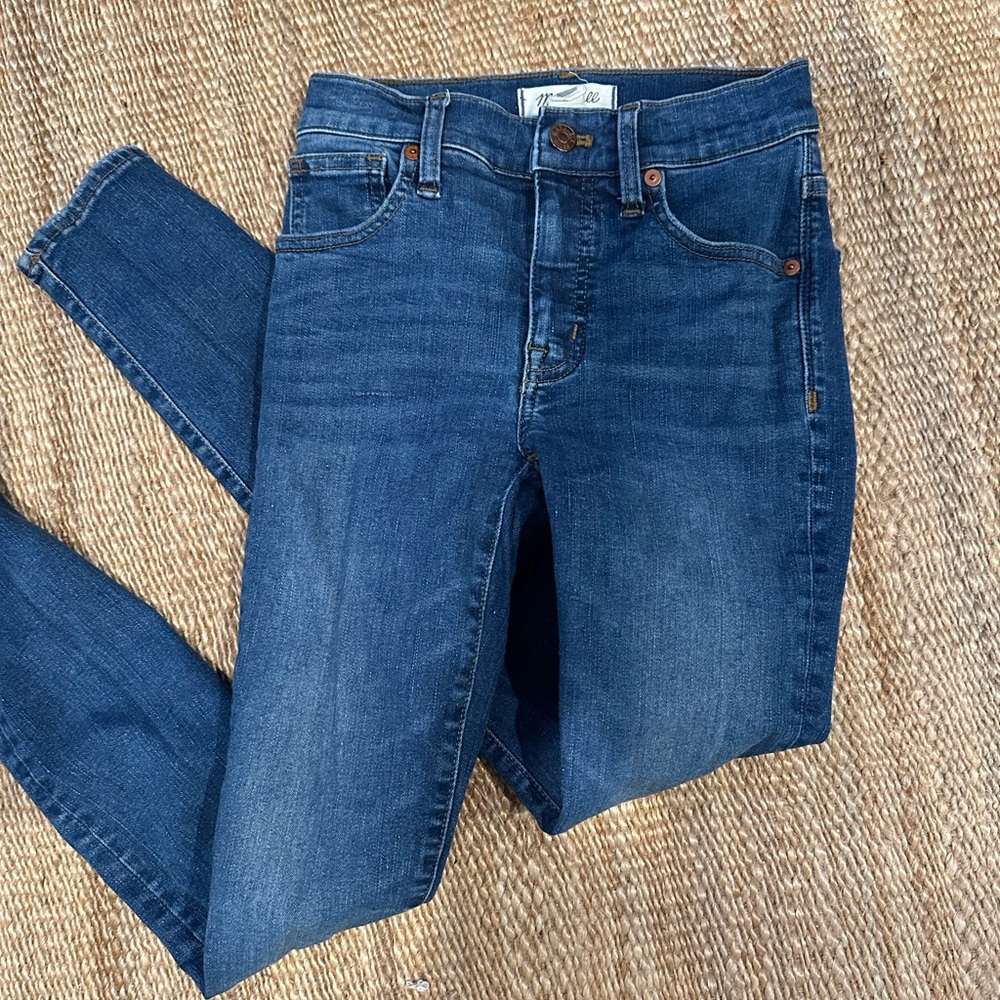 Madewell 9” mid rise skinny Jeans